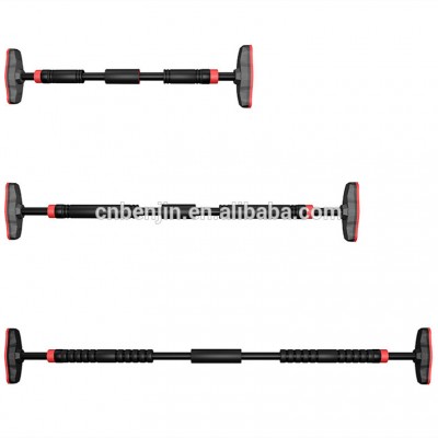 Door Exercise Equipment Bar Without Screw Chin Up Bar with Locking Mechanism for Doorway Adjustable Workout Bar for Home Gym